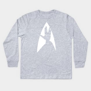 Live Long and Prosper Kids Long Sleeve T-Shirt